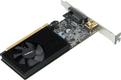 Видеокарта Gigabyte PCI-E 3.0 GV-N1030D4-2GL NVIDIA GeForce GT 1030 2Gb 64bit DDR4 1177/2100 DVIx1 HDMIx1 HDCP Ret low profile