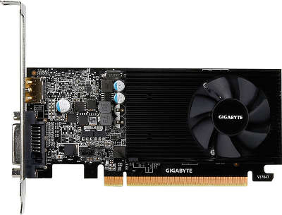 Видеокарта PCI-E NVIDIA GeForce GT 1030 2048MB GDDR5 Gigabyte [GV-N1030D5-2GL]