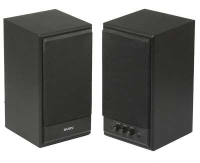 Колонки деревянные АС SPS-702 (40 Вт), Черный