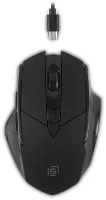 Мышь Оклик 780GW черный оптическая 3200dpi беспров. USB для ноутбука 6but (1903012)