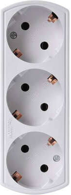 Сетевой разветвитель Buro BU-PS3G-W (3 розетки) белый