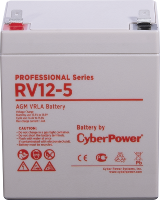 Батарея аккумуляторная для ИБП CyberPower Professional series RV 12-5