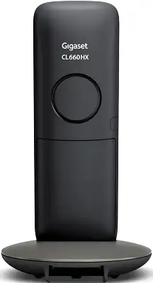 Трубка доп. Dect Gigaset CL660HX HSB RUS черный для CL660