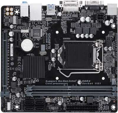 Материнская плата microATX LGA1151v2 GIGABYTE H310M S2V