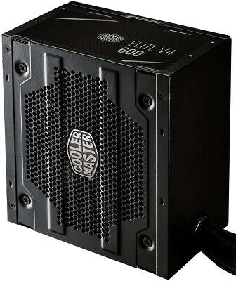 Блок питания 600W CoolerMaster Elite V4, 120 мм, 80 Plus [MPE-6001-ACABN-EU]