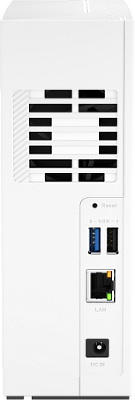 Системы хранения данных QNAP CHANNEL QC 1,8GhzCPU/2Gb/upto 1HDD, upto 9 with TL-D800C/SATA(3,5'')/ 1xUSB3.2 1xUSB2.0/1x1GbE/iSCSI/1xPS/2YW TS-133-EU-RU