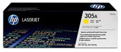 HP CE412A Картридж ,Yellow{CLJ Pro 300 Color M351 /Pro 400 Color M451/Pro 300 Color MFP M375/Pro 400 Color MFP M475, Yellow, (2 600 стр.)}