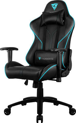 Игровое кресло ThunderX3 RC3 AIR RGB, Black/Cyan