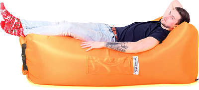 Надувной диван БИВАН 2.0, оранжевый [BVN17-ORGNL-ORN]
