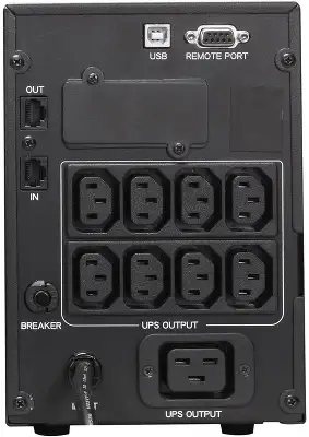 ИБП Powercom Smart King Pro+ SPT-3000-II LCD, 3000VA, 2400W, IEC
