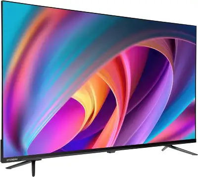 Телевизор 43" Hyundai H-LED43BU7100, 4K UHD, HDMIx3, USBx2, WiFi, Smart TV, серый