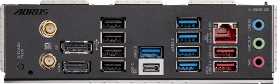Материнская плата GIGABYTE B650 AORUS ELITE AX V2, AM5, B650, 4*DDR5, 4*SATA, 3*M.2, 7*USB 3.2, Type-C, 3*PCIx16, DP+HDMI, ATX