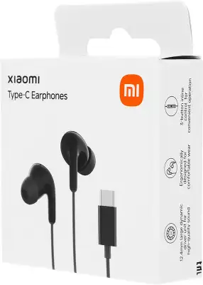 Наушники Xiaomi Type-C Earphones_черные