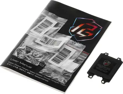 Материнская плата Asrock B760M PG LIGHTNING WIFI Soc-1700 Intel B760 4xDDR5 mATX AC`97 8ch(7.1) 2.5Gg RAID+HDMI+DP