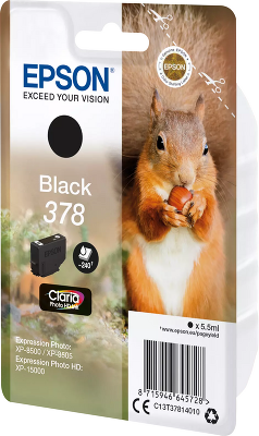 Картридж Epson Singlepack Black 378 C13T37814020 Claria Photo HD Ink