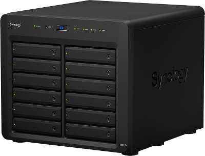 Сетевое хранилище Synology DS2415+ Сетевое хранилище с 12 отсеками для 3.5” SATA(II) или 2,5” SATA/SSD, CPU 2