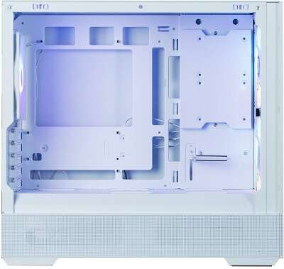 Корпус Zalman P30 Air White Mini-Tower Micro ATX/mini-ITX, без БП, Steel, Plastic , Tempered Glass, 3x140mm ARGB