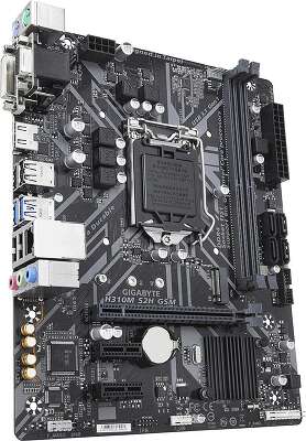 Материнская плата mATX LGA1151v2 Gigabyte H310M S2H GSM