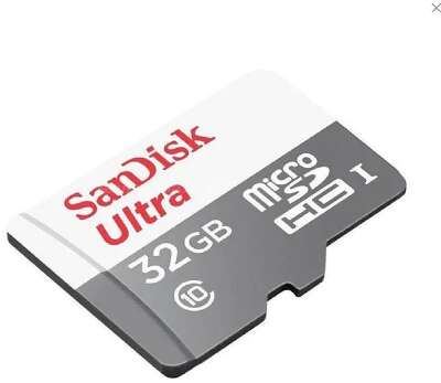 Micro SecureDigital 32Gb SanDisk Ultra® microSDHC 100MB/s Class 10 UHS-I SDSQUNR-032G-GN3MN