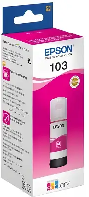 Чернила Epson 103 C13T00S34A пурпурный65мл для Epson L3100/3110/3150