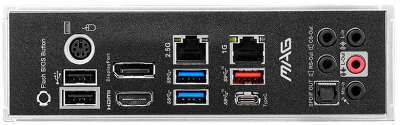 Материнская плата MSI MAG B550 TOMAHAWK Soc-AM4 AMD B550 4xDDR4 ATX AC`97 8ch(7.1) 1 x 2.5Gigabit + Gigabit Ethernet RAID+HDMI+DP