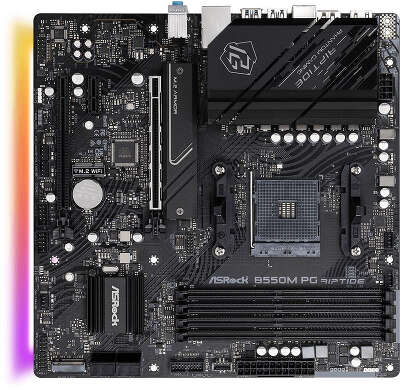 Материнская плата mATX LGAAM4 ASRock B550M PG RIPTIDE