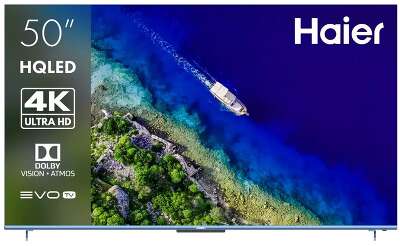 50" Телевизор HAIER Smart TV S5 PRO, 4K Ultra HD, серый, СМАРТ ТВ, Android TV [DH1U9LD02RU]
