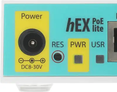Роутер MikroTik hEX PoE lite (RB750UPR2) 10/100BASE-TX белый