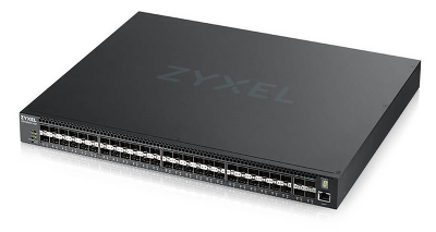 Коммутатор L3 Core коммутатор Zyxel XGS4600-52F, rack 19", 48xSFP, 4xSFP+, 2 блока питания в комплекте