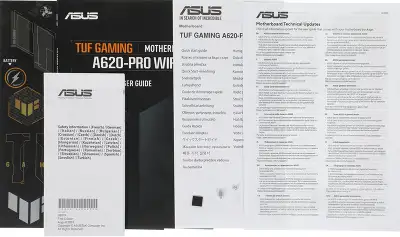 Материнская плата Asus TUF GAMING A620-PRO WIFI Socket AM5 AMD A620 4xDDR5 ATX AC`97 8ch(7.1) 2.5Gg RAID+HDMI+DP