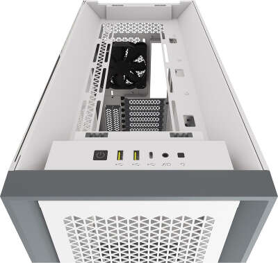 Корпус Corsair 5000D, белый, ATX, Без БП (CC-9011209-WW)