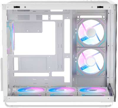 Корпус Case Ocypus Iota C70 WH ARGB ATX win / white / 6 ARGB fans / no PSU /Tempered Glass