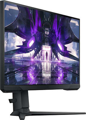 Монитор Samsung 24" Odyssey G3 S24AG302NI черный VA LED 1ms 16:9 HDMI полуматовая HAS Piv 250cd 178гр/178гр 1920x1080 144Hz FreeSync Premium DP FHD 4.1кг