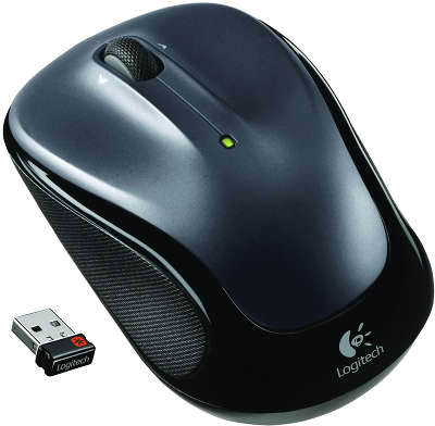 Мышь беспроводная Logitech Wireless Mouse M325 Dark Silver USB (910-002142)