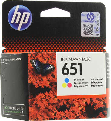 Картридж/ HP 651 Tri-colour Ink Cartridge