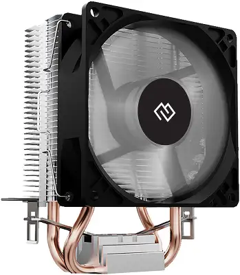 Устройство охлаждения(кулер) Digma D-CPC110-PWM1 90x90x25mm Soc-AM5/AM4/1200/1700/1851 черный 4-pin 23dB Al+Cu 110W 247gr Ret