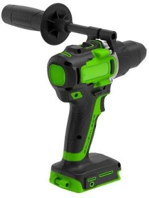 Greenworks GD24DD90 Дрель-шуруповерт аккумуляторная,  24V, 90 Нм, бесщеточная, без АКБ и ЗУ [3707507]