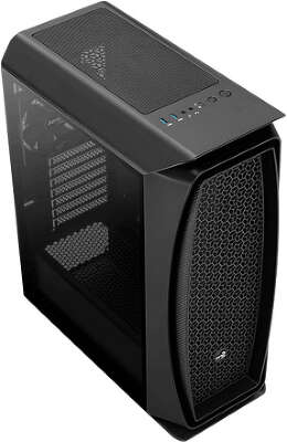 Корпус AeroCool Aero One-G-BK-v1, черный, ATX, Без БП (4710562752304)