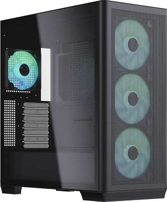 Корпус Aerocool APNX Creator C1 C1-BK-v1 черный без БП ATX 7x120mm 5x140mm 2xUSB3.0 audio bott PSU