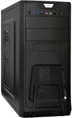 Exegate EX278393RUS Корпус Miditower Exegate CP-603 Black, ATX, <CP500W, 80mm>, 2*USB+2*USB3.0, Audio