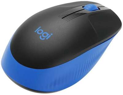 Мышь беспроводная Logitech M190 blue ( USB, оптическая, 1000dpi, 3but) (910-005907)