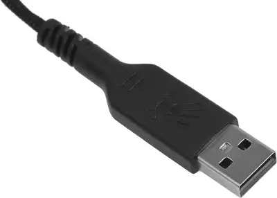 Мышь A4Tech Bloody Q82 черный/рисунок оптическая 6200dpi USB3.0 8but