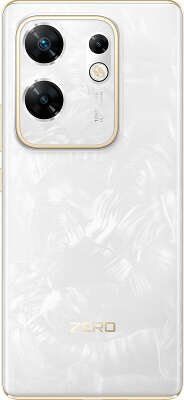 Смартфон Infinix X6731B Zero 30 256Gb 8Gb белый моноблок 3G 4G 2Sim 6.78" 1080x2400 Android 13 108Mpix 802.11 a/b/g/n/ac NFC GPS GSM900/1800 GSM1900 Protect FM