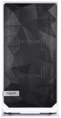 Корпус Fractal Design Meshify S2 TG Clear, белый, ATX, Без БП (FD-CA-MESH-S2-WT-TGC)