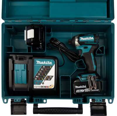 Шуруповерт Makita DTD154RFE аккум. патрон:шестигр.1/4" (кейс в комплекте)