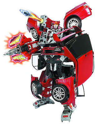 HAPPY WELL 51010hw Робот-трансформер Mitsubishi Lancer Evolution IX, 1:12