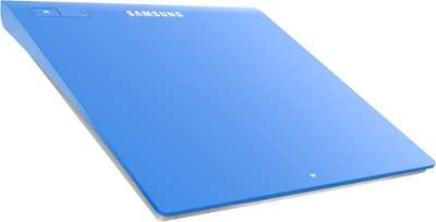 Привод DVD±RW Samsung Slim внешний USB 2.0 (SE-208GB/RSLD), синий