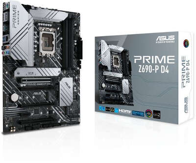 Материнская плата ATX LGA1700 ASUS PRIME Z690-P D4