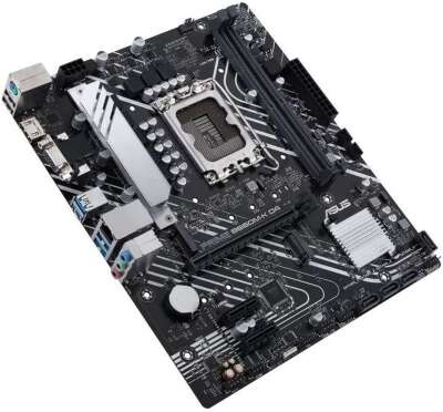 Материнская плата ASUS PRIME B660M-K D4 (LGA1700, mATX, B660, 2xDDR4, RAID, 1xPCI-Ex16, 2xM.2, VGA+HDMI) (PRIME B660M-K D4)