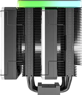 Устройство охлаждения(кулер) Montech Metal DT24 Premium ARGB Soc-AM5/AM4/1200/1700/1851 черный 4-pin 26dB Al+Cu 270W 1600gr Ret